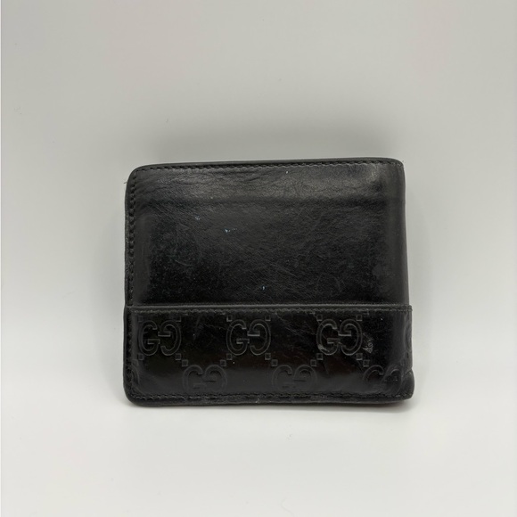 Leather Gucci Billfold Wallet (Ships in 24 Hours) - Picture 1 of 5